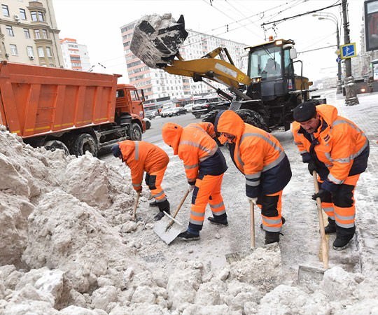 Уборка снега в Ростове-на-Дону и  Ростовской области